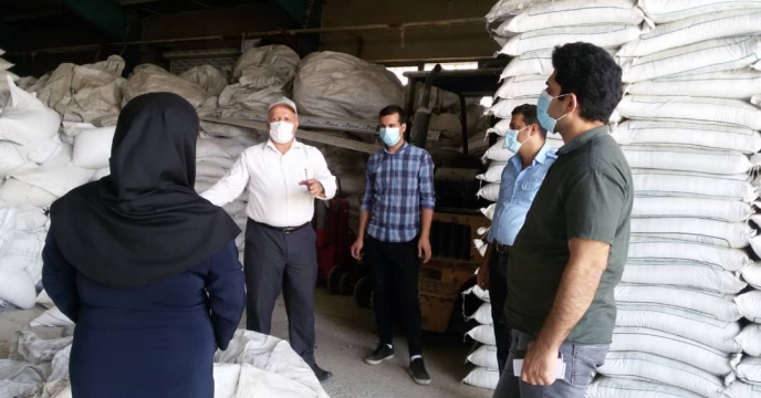 بازدید از انبار مرکزی شرکت