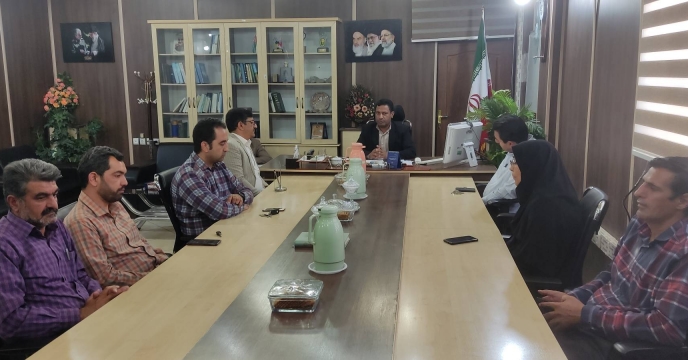 جلسه تامین کود یارانه ای در فرمانداری شهرستان ریگان استان کرمان برگزار شد 