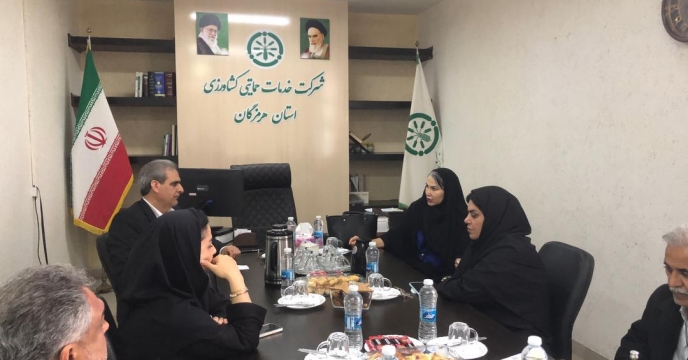 بازدید مدیر طرح و برنامه ستاد از شرکت خدمات حمایتی کشاورزی استان هرمزگان