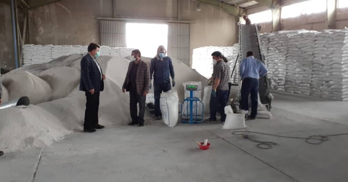 بازدید از انبار سازمانی ایستگاه مغان 