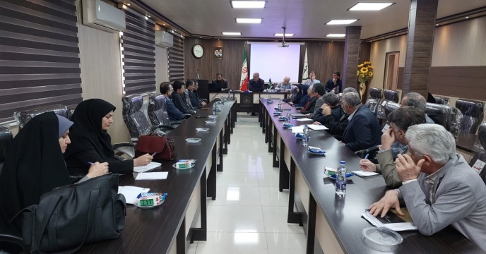 نشست مدیر در جلسه سهمیه کود شهرستان ها