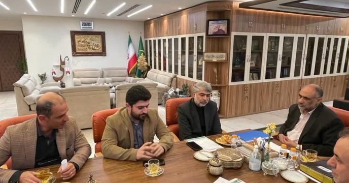 نشست دکتر نیک بخت  وزیر محترم جهاد کشاورزی با هیات مدیره انجمن صنفی نهاده های کشاورزی استان گیلان