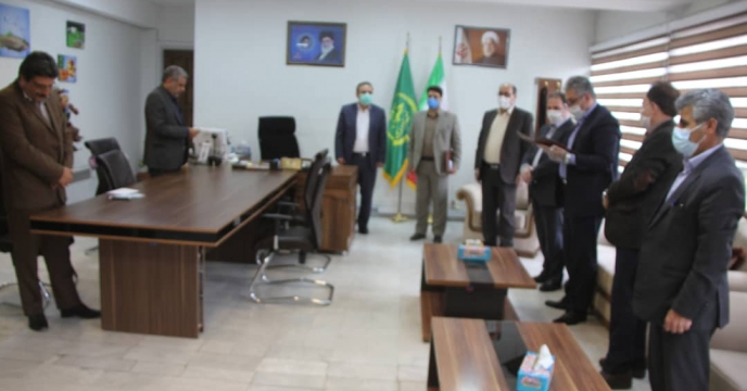 برگزاری مراسم معارفه مهندس ماسوری سرپرست شرکت خدمات حمایتی کشاورزی استان لرستان