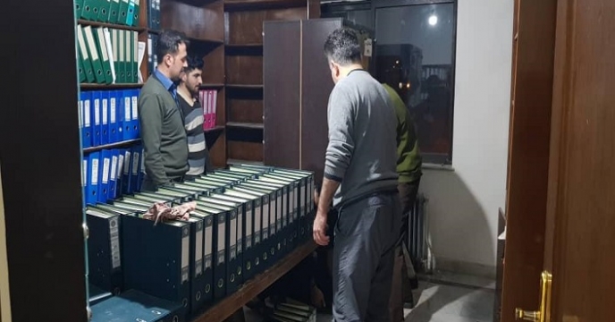 مرتب سازی اسناد مالی شرکت خدمات حمایتی آذربایجان غربی
