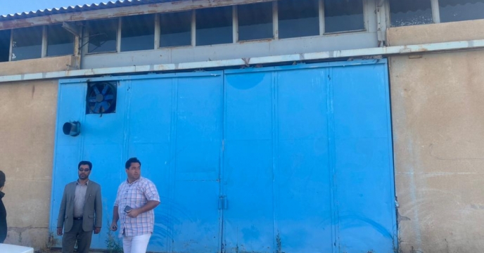 بازدید  از شرایط انبار کارگزاران شهرستان ملکان 