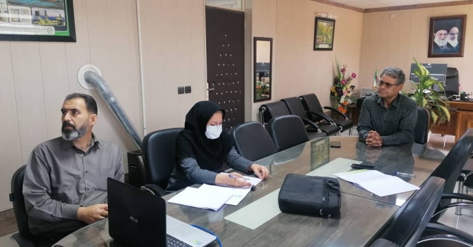 شرکت در وبینار آموزشی روش اجرائی پایش و نظارت