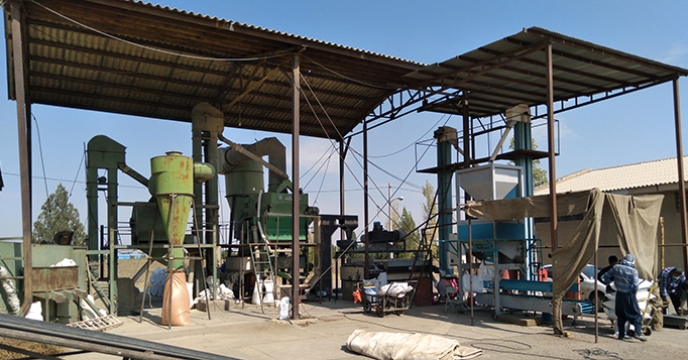اجاره سامانه بوجاری شرکت خدمات حمایتی کشاورزی استان همدان