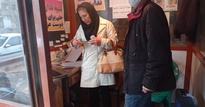 بازدید از انبار کارگزاران میاندوآب (یک تاسفند ماه سال 1400)