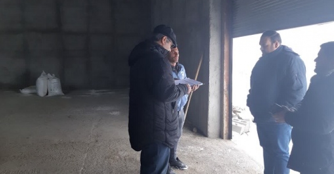 بازدید از انبار کارگزاران شهرستان ایجرود 