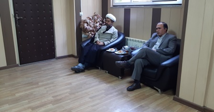 دیدار مدیر شرکت خدمات حمایت کشاورزی استان زنجان با  سرپرست حوزه نمایندگی ولی فقیه سازمان جهاد کشاورزی 