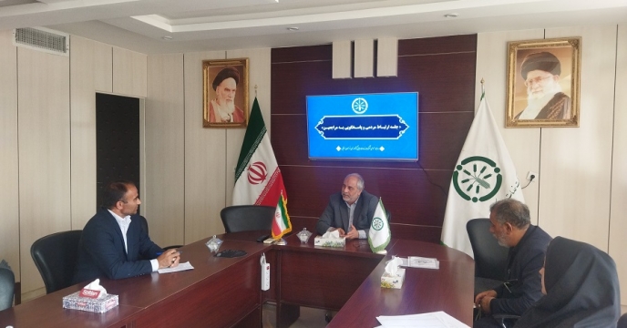  ارتباط مردمی مدیر شرکت خدمات حمایتی کشاورزی استان خراسان جنوبی