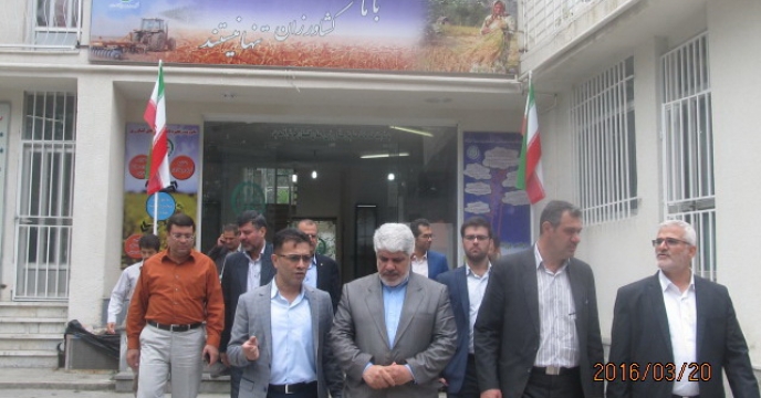 سفر مديرعامل شركت مادر تخصصی خدمات كشاورزی به استان گلستان