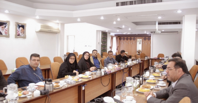 جلسه مشترک شورای فرماندهی مرکزمقاومت بسیج وزارت جهادکشاورزی وشورای فرماندهی پایگاه مقاومت بسیج شهیدباهنر