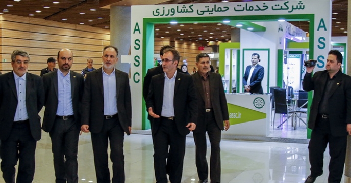 بازدید  مدیرعامل و اعضای هیات مدیره از دومین نمایشگاه باغبانی و نهاده های کشاورزی