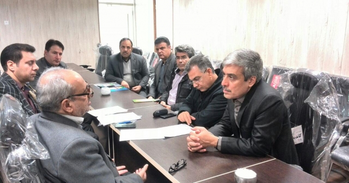 جلسه هماهنگی فعالیت های شرکت خدمات حمایتی کشاورزی استان قم 