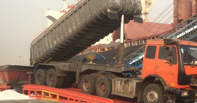 آمار عملیات بارگیری کشتی آرشام