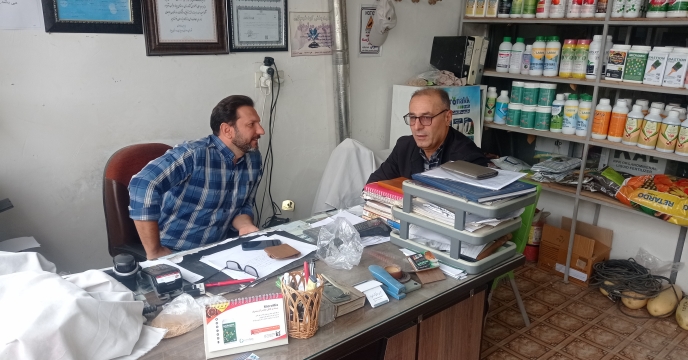 بازدید از انبار کارگزاران شهرستان نقده (17 مهر ماه 1401)