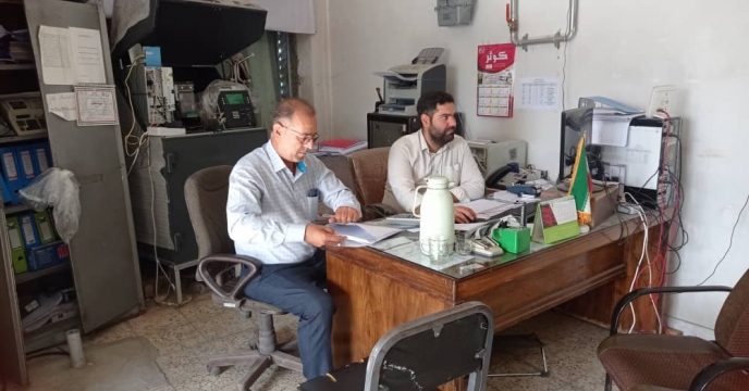 بازدید از انبار کارگزاران شهرستان نقده (18 خرداد ماه)