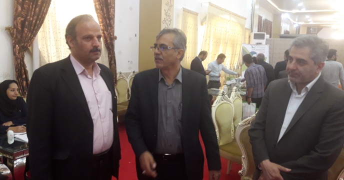 بازدید مدیر روابط عمومی سازمان جهاد کشاورزی استان از همایش اموزشی ترویجی استان اصفهان