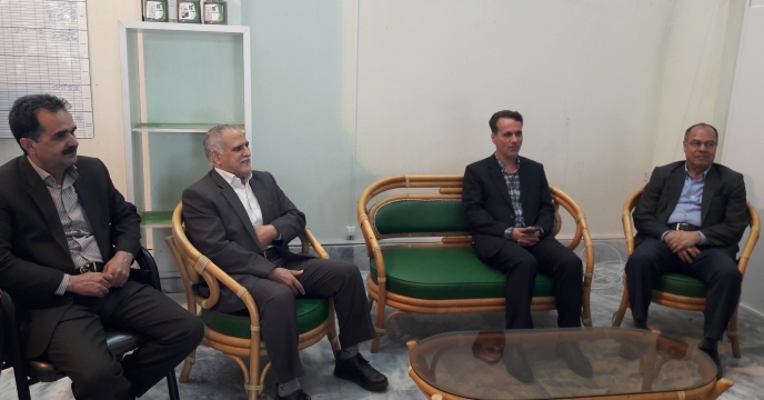 بازدید مدیر و معاونین از نمایشگاه دائمی کیمیا اکسیر شرق ، خراسان رضوی