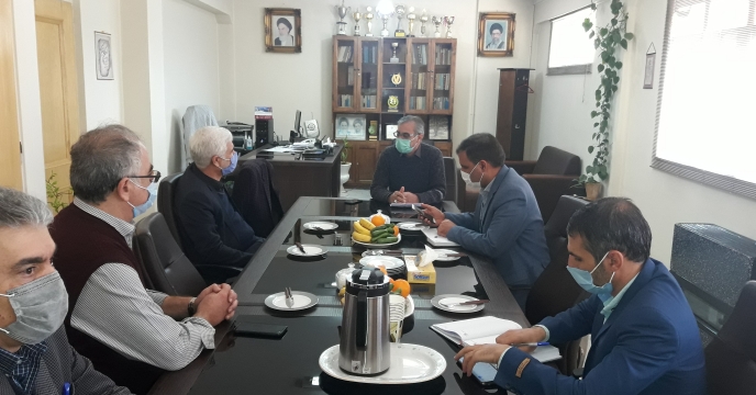 جلسه هم اندیشی آقای دکتر سلیمی نماینده مجلس شورای اسلامی و هیئت همراه با مدیر و مسئولین شرکت خدمات حمایتی استان اصفهان