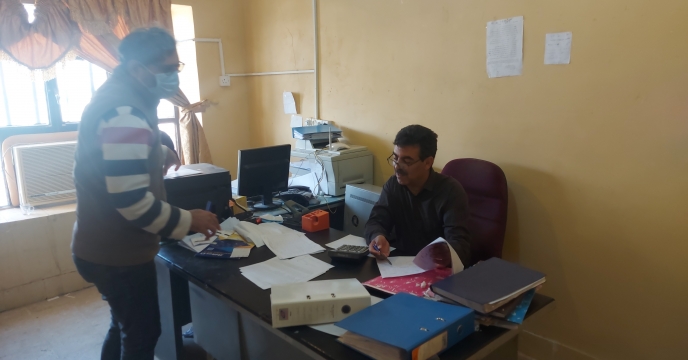 بازدید گروه پایش از انبار کارگزاری تعاونی روستایی شهر تنگ ارم شهرستان دشتستان