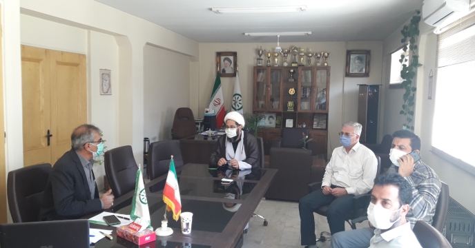 دیدار با نماینده ولی فقیه در سازمان جهاد کشاورزی استان اصفهان
