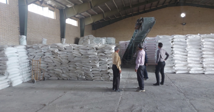 بازدید مدیر شرکت از انبار سازمانی بنداروز