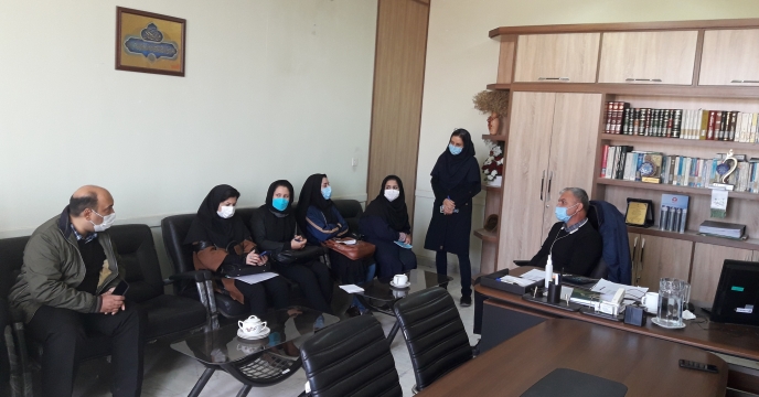 آموزش عملی حواله الکترونیک به کارگزار ان وکارکنان  مدیریت جهاد کشاورزی شهرستان مبارکه