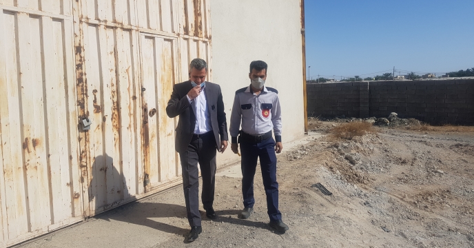 بازدید از انبار کود رودبار جنوب