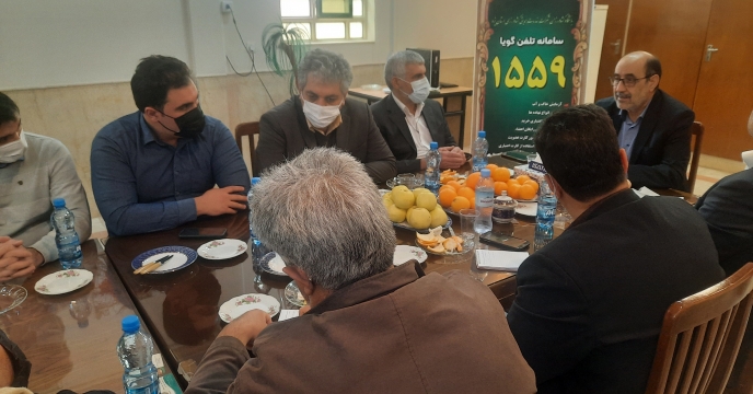 جلسه اعضای هیئت مدیره با کارکنان شرکت خدمات حمایتی کشاورزی استان یزد