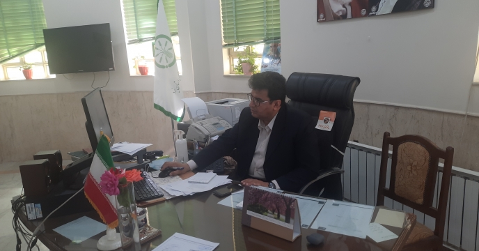 حضور در وبینار تبیین برنامه بازنشر محتوا