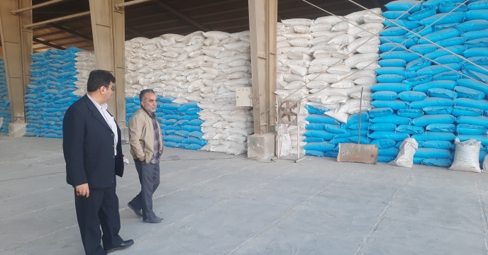 بازدید از انبار بلوار فرودگاه یزد