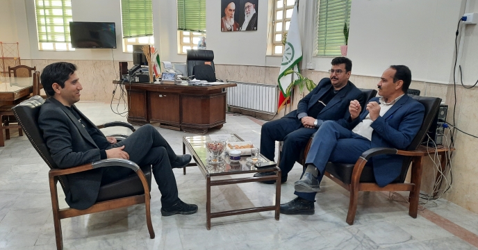 جلسه با مدیر زراعت سازمان جهاد کشاورزی استان