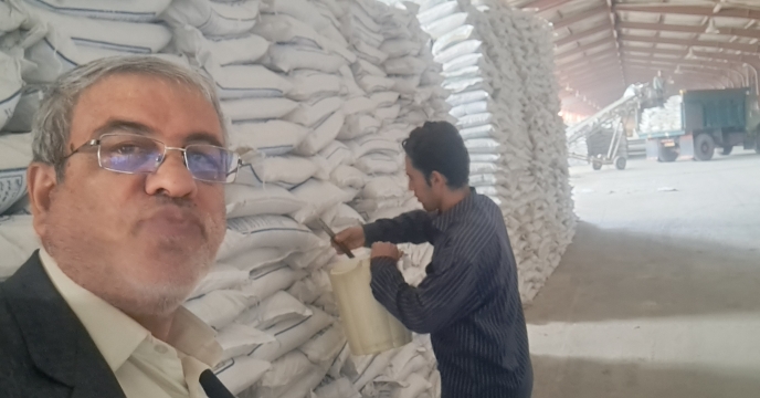 نمونه برداری از کود سولفات پتاسیم گرانوله