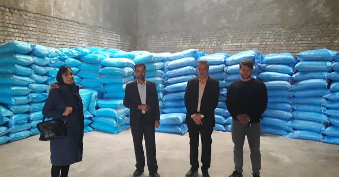 بازدید کارشناسان دفتر مرکزی شرکت از انبارهای کارگزاران در استان اصفهان