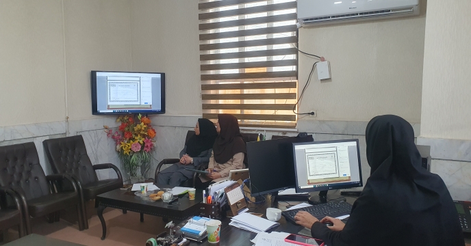 جلسه بازگشایی پاکات مناقصه امور خدماتی و پشتیبانی  شرکت خدمات حمایتی کشاورزی جنوب کرمان
