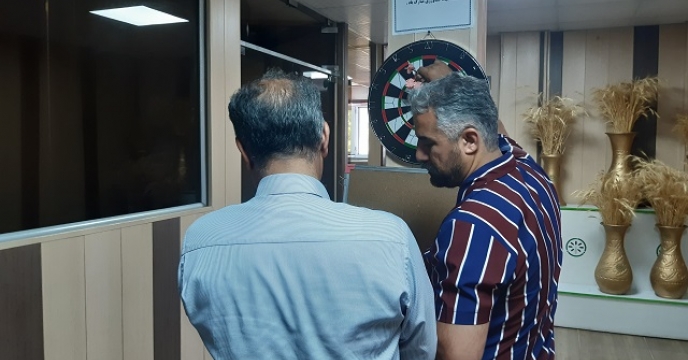 برگزاری مسابقات ورزشی دارت به مناسبت هفته جهاد کشاورزی