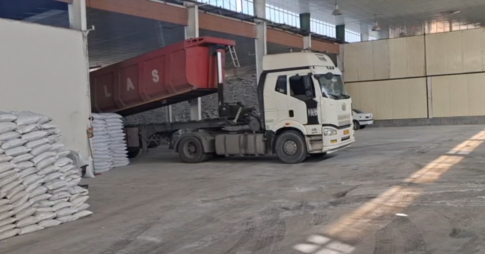 توزیع بیش از 2500 تن کود یارانه ای کشاورزی  در شهرستان جیرفت