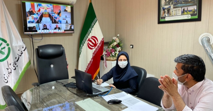 شرکت در وبینار امور اداری