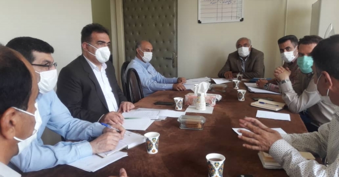 جلسه پایش نهاده های کشاورزی در سازمان جهاد کشاورزی استان آذربایجان غربی 
