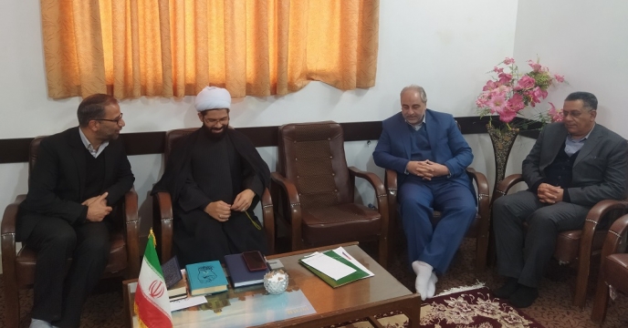 دیدار سرپرست شرکت خدمات حمایتی کشاورزی خراسان جنوبی با امام جمعه شهرستان خوسف
