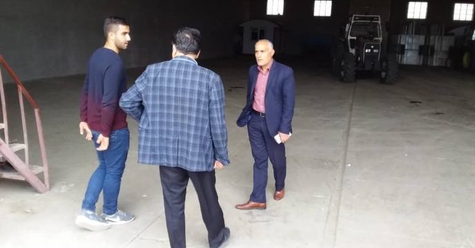 بازدید از انبار کارگزاران مناطق گرمسیری 