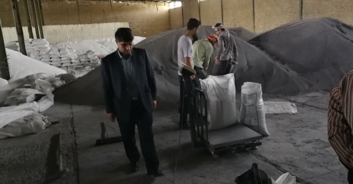 بازدید از انبار مرکزی استان  سمنان