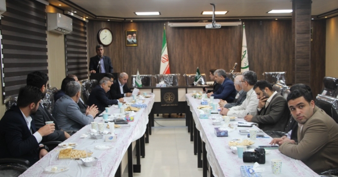 جلسه پرتو دهی در حوزه کشاورزی در آموزشکده نهاده های کشاورزی استان گیلان