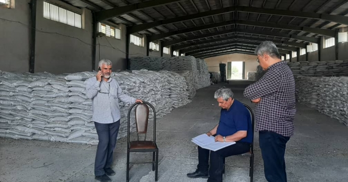 عملیات  بازرسی و موجودی برداری از مجتمع انباری گهکم- شهرستان حاجی آباد