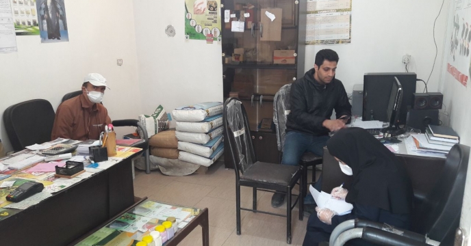 بازدید از انبار کارگزاری کود در شهرستان علی آباد استان گلستان