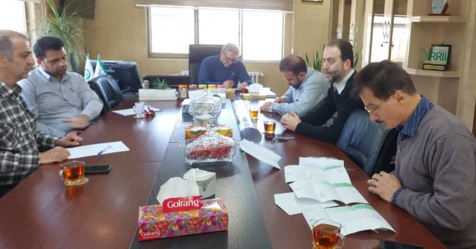 برگزاری جلسه بازگشایی استعلام حمل آزاد رشت در دفتر مدیر شرکت خدمات خدمات حمایتی کشاورزی استان گیلان