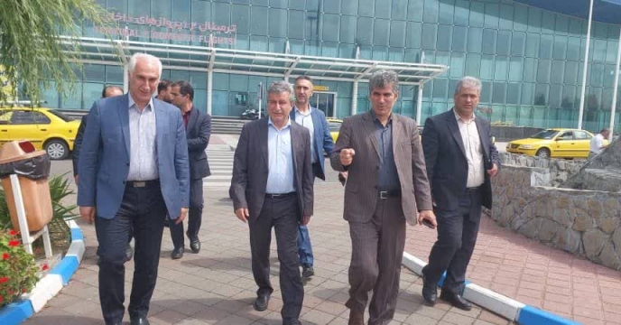 استقبال رئیس سازمان جهاد کشاورزی گیلان و مدیر شرکت خدمات حمایتی کشاورزی استان گیلان از معاون وزیر جهاد کشاورزی در امور زراعت