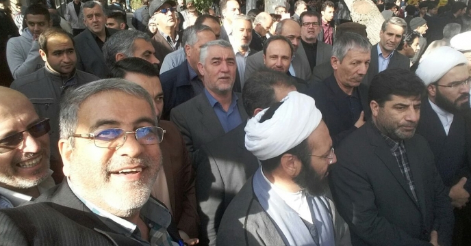 حضور در مراسم گرامیداشت حماسه 9 دی